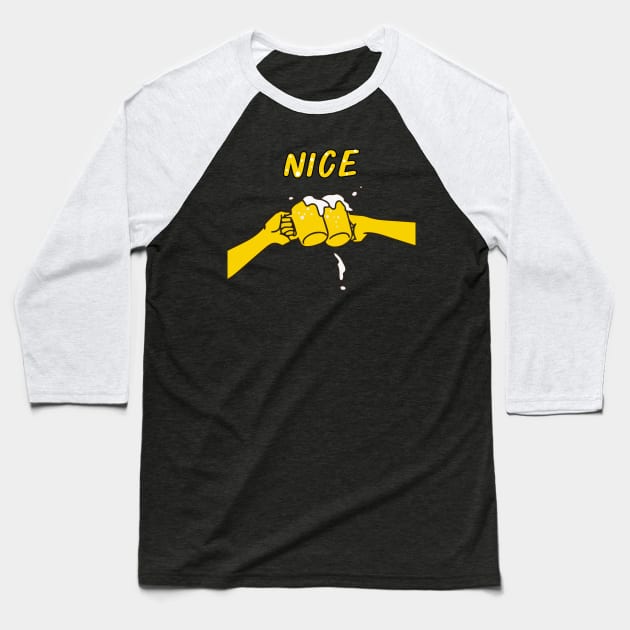 Nice Jugs Baseball T-Shirt by senpaistore101